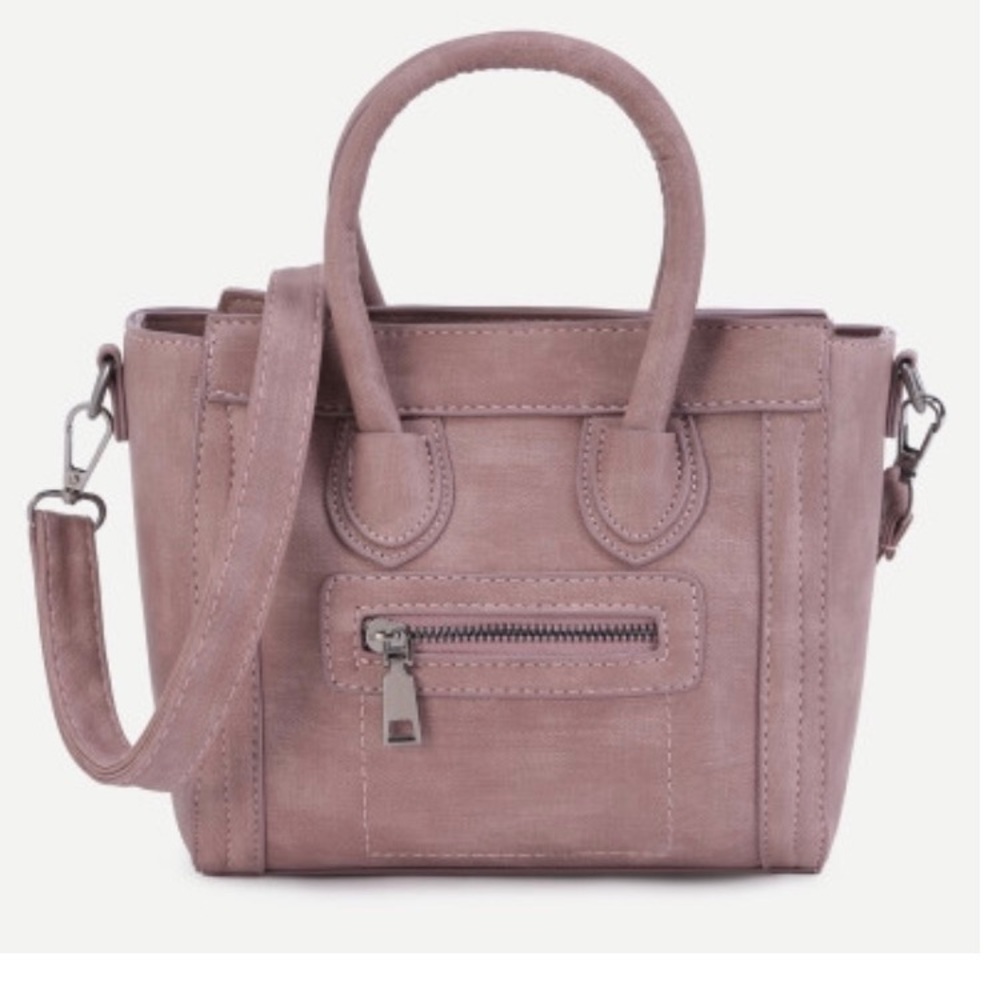 mini handbag purse  with back zipper. NWT